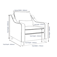 Hampton Armchair - Made To Order