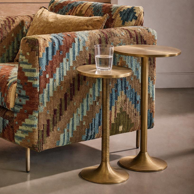 Connie Pair of Tall & Low Side Tables
