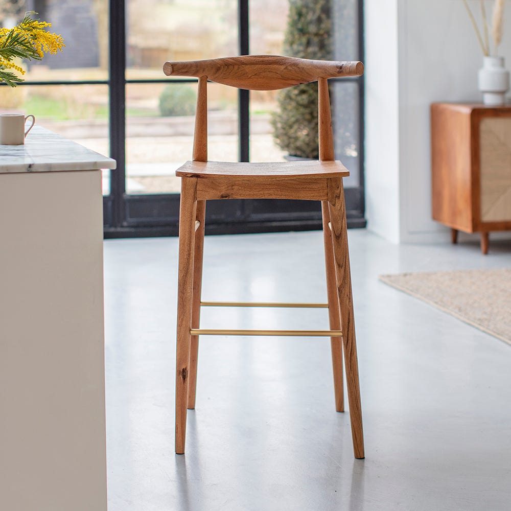 Hiro Bar stool in Natural