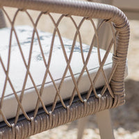 Lauren 6 Seat Dining Set with Parasol