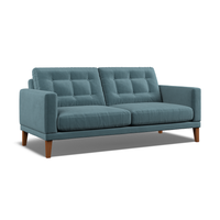 Fitzroy 3-Seat Sofa In Airforce Easy Care Velvet
