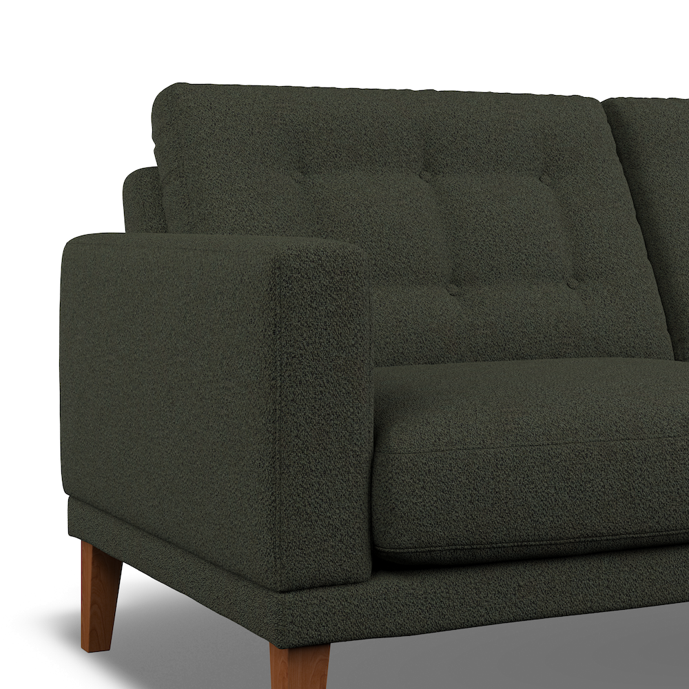 Fitzroy 3-Seat Sofa In Fern Boucle