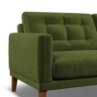 Fitzroy 4-Seat Sofa In Vine Easy Care Velvet