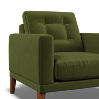 Fitzroy Armchair In Vine Easy Care Velvet