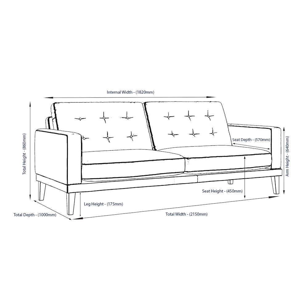 Fitzroy 4-Seat Sofa In Burnt Easy Care Velvet