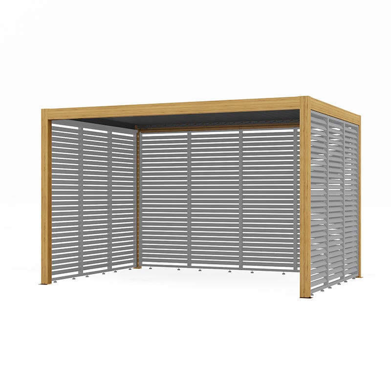 "SAVANNAH 4M FIXED SLATTED SIDE WALL 
"
