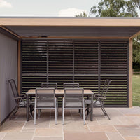 "SAVANNAH 4M FIXED SLATTED SIDE WALL 
"