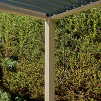 1.5M X 3M SAVANNAH BIRCH BBQ PERGOLA