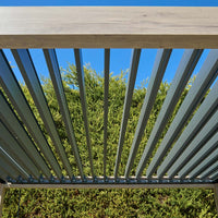 Savannah Pergola with lights 4 x 3m - Birch