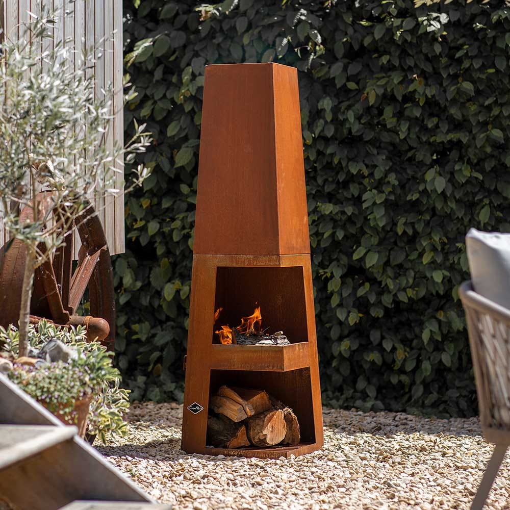 Casa Mia Tempo Wood-Burning Chiminea