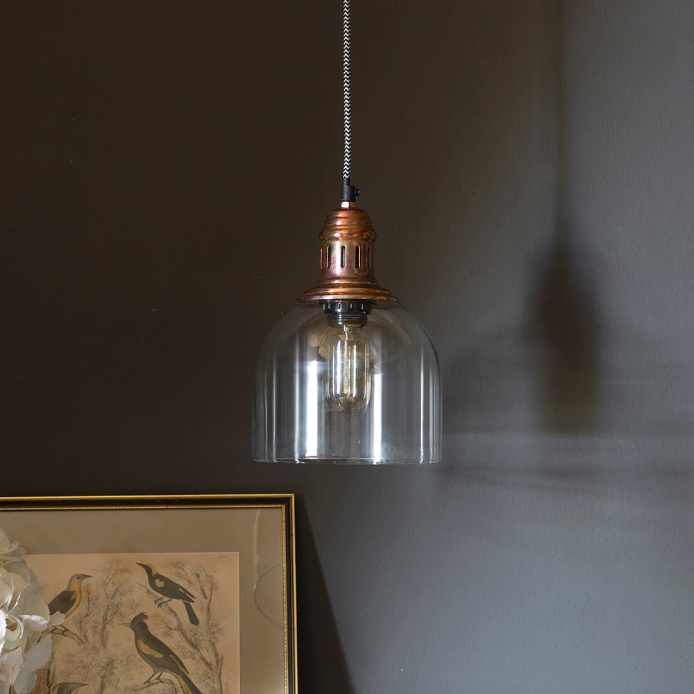 Whitechapel Ceiling Pendant Burnished