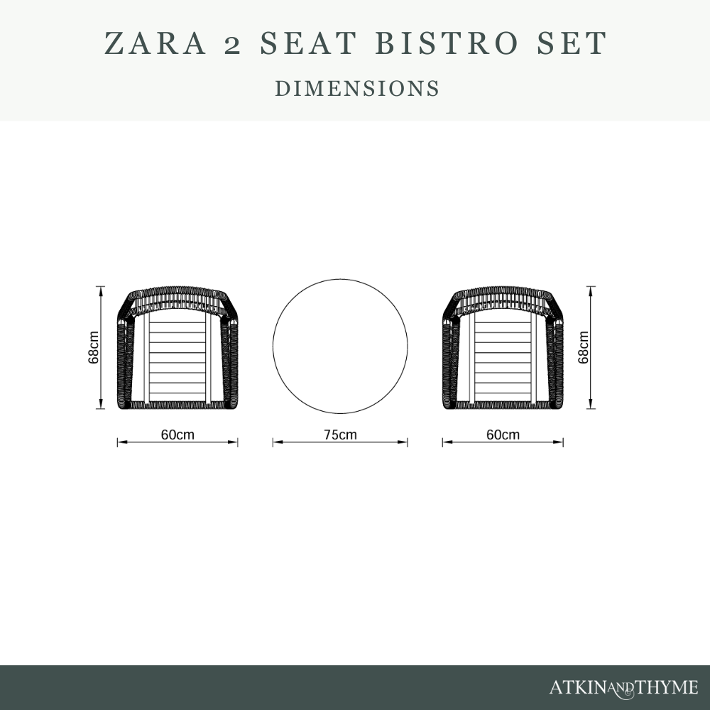 ZARA BISTRO SET