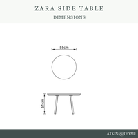 ZARA SIDE TABLE