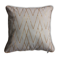 Zigzags Scatter Cushion-50cm Square