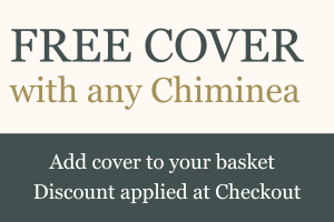 Casa Mia Tempo Gas Chiminea with Cooking Griddle