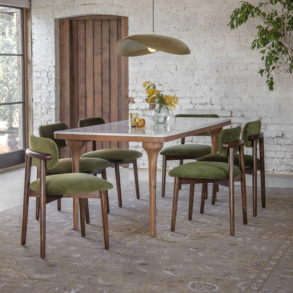 Natural dining outlet chair