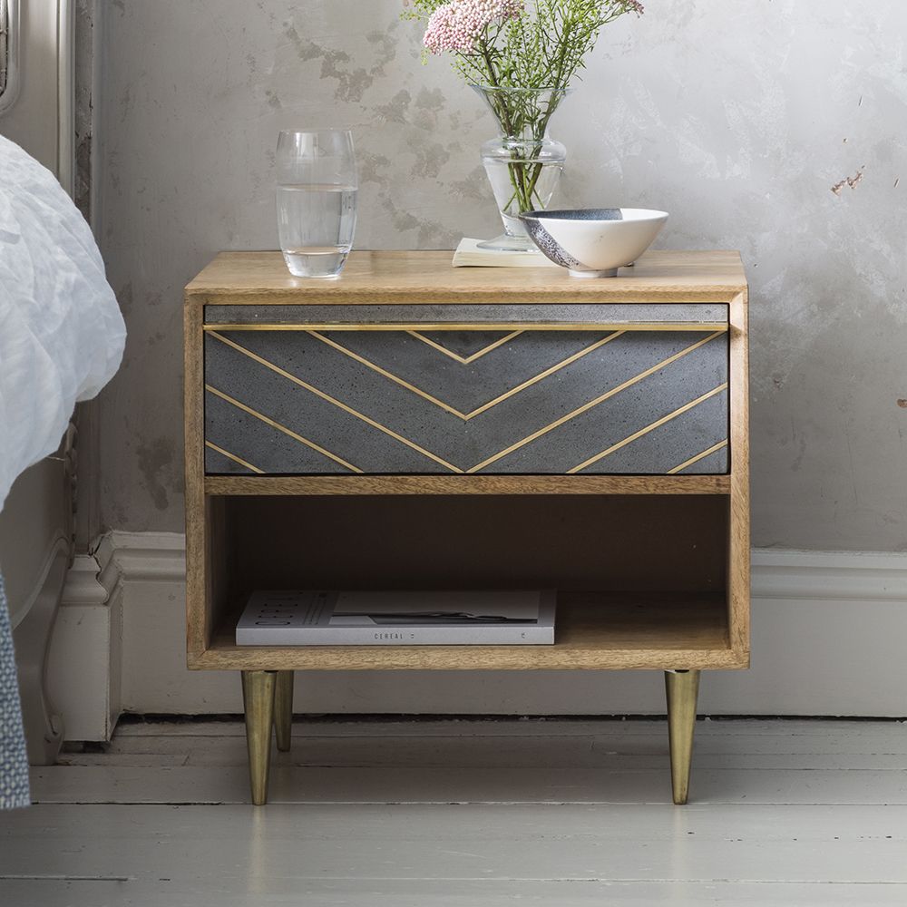 Toshi Bedside Table | Atkin and Thyme