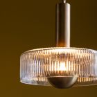 Atkin and Thyme Elsie Clear Glass pendant Light