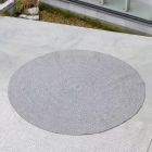 Atkin and Thyme Round Rug 250cm Grey