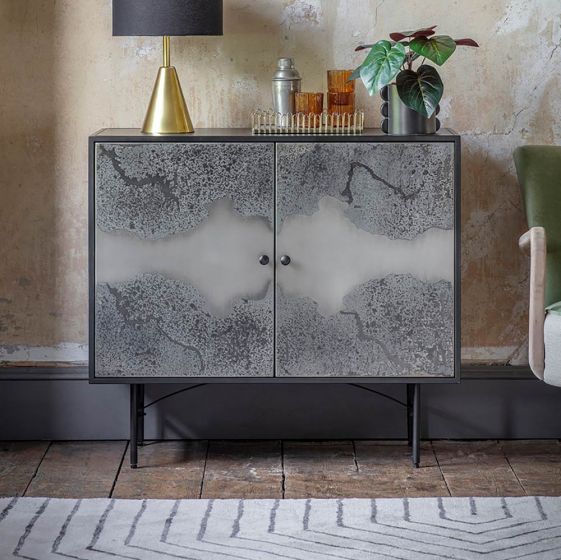 Grey drinks cabinet hotsell