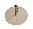 Modern Steel Parasol Base 16KG - Taupe