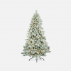 Atkin and Thyme Snowmelt Fir Pre-lit Christmas Tree - 7.5ft Tall