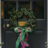 Contemporary Pre-lit Wreath -