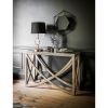 Lily Console Table with a Grey Marble Top