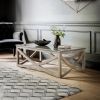 Lily Coffee Table with a Grey Marble Top
