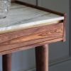 Deco Marble Console Desk