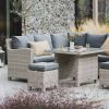 Amelie Compact Corner Lounge Dining Set 