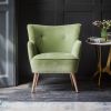 Mitzi Armchair in Olive Velvet