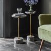 Union Side Tables - Black Marble