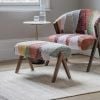 Scoop Armchair in Multicoloured Rug