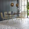 Parker Brass Base Dining Table