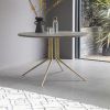 Sunburst Round Dining Table