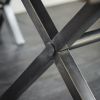 Logan Dining Table - Dark Stained - Medium