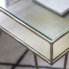 Etched Side Table 