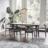 Cone Marble Dining Table 180cm - Black