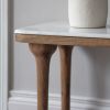 Cone Marble Console Table - Natural