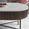 Monza Metal & Marble Coffee Table