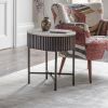 MONZA METAL & MARBLE SIDE TABLE
