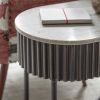 Monza Metal & Marble Side Table