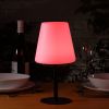 Atkin and Thyme Contemporary Outdoor Colour Changing Table Lamp - Red