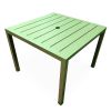 Anna 4 Seat Dining Set in Green