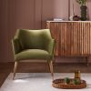 Astoria Armchair in Apple Green Velvet