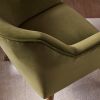 Astoria Armchair in Apple Green Velvet