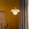 Atkin and Thyme Astrid Alabaster Pendant Light 