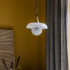 Atkin and Thyme Astrid Alabaster Pendant Light 