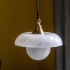 Atkin and Thyme Astrid Alabaster Pendant Light 